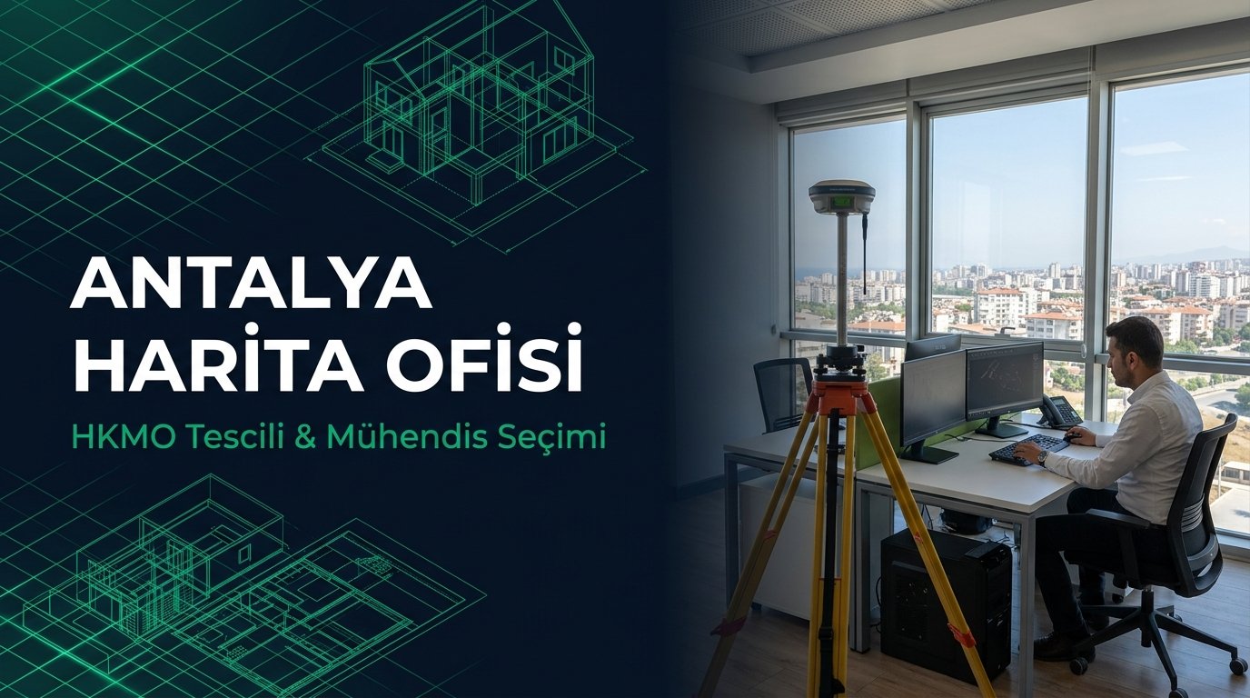 Antalya Harita Ofisi ve Mühendislik Büroları Rehberi: HKMO Tescili, Fiyat Teklifi & Mühendis Seçimi