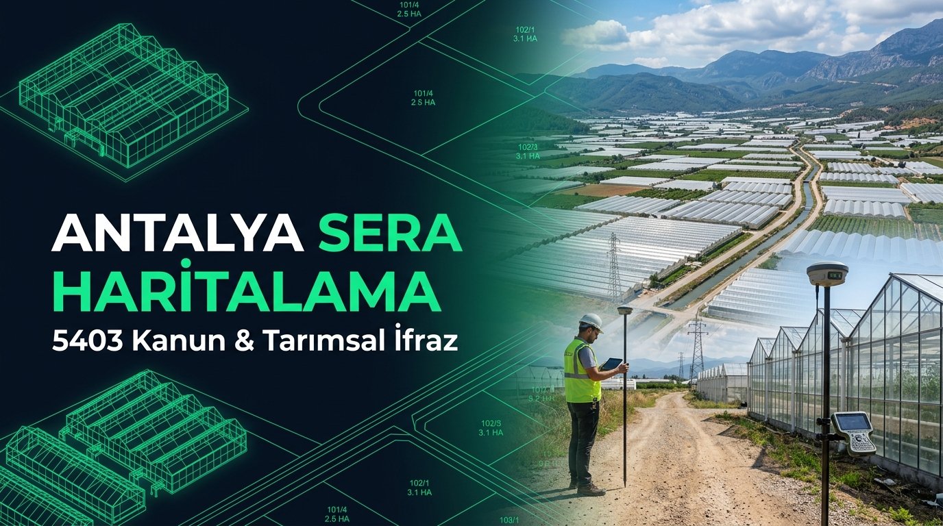 Antalya Sera ve Tarım Harita Mühendisliği: Kumluca, Finike ve Gazipaşa Sınır Tespiti & İfraz