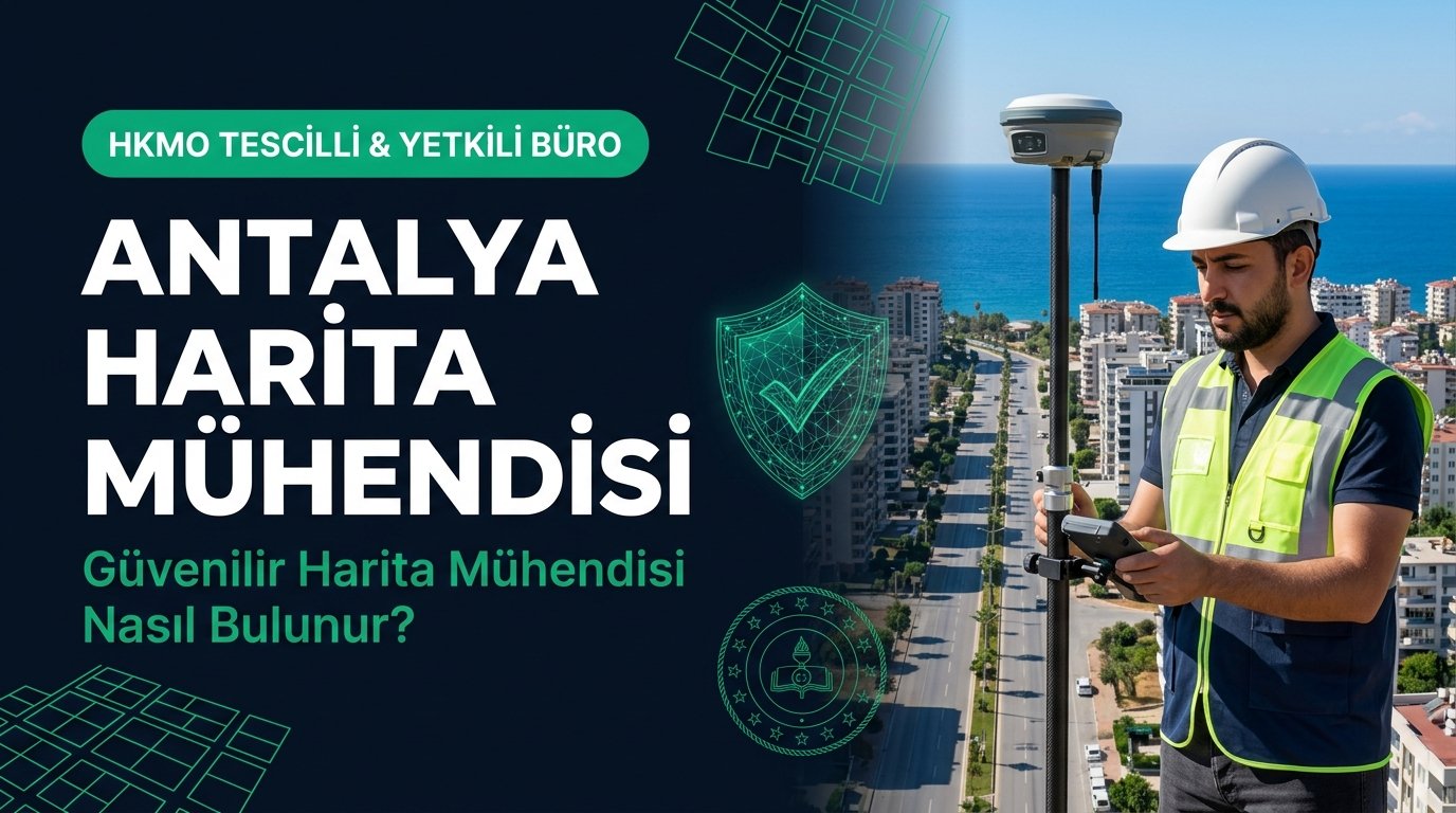 Antalya'da Yetkili Harita Mühendisi Nasıl Bulunur? HKMO Sicil Sorgulama, Sahte Haritacı Riskleri & Güvenilirlik Rehberi (2026 Güncel)