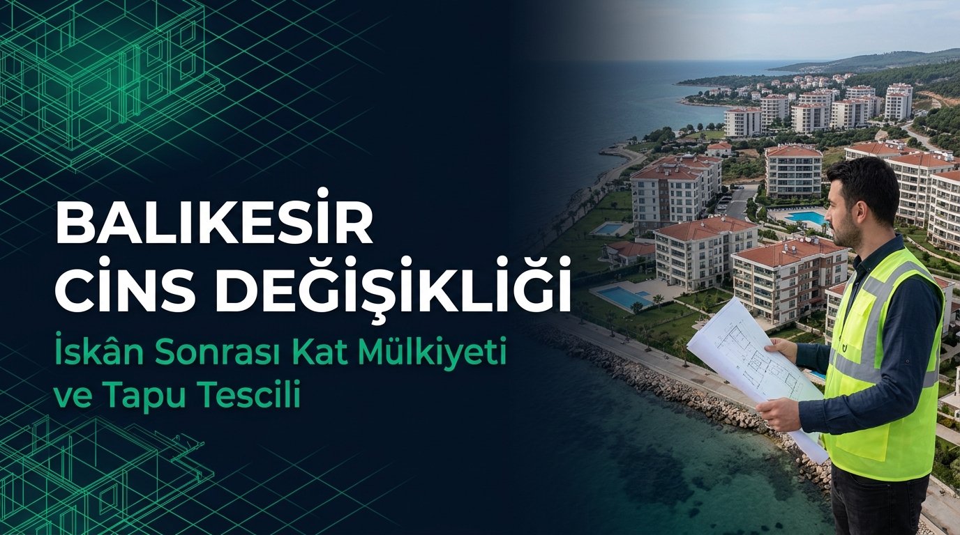 Balıkesir Cins Değişikliği & Kat Mülkiyeti Rehberi: Yazlık Villa, Fabrika, Termal İskan