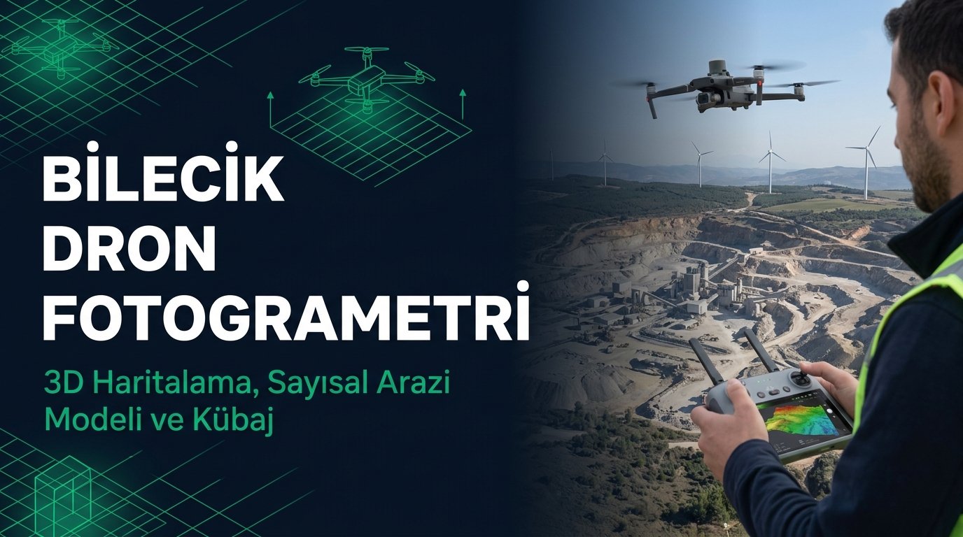 Bilecik Dron Fotogrametri & Şantiye 3D Haritalama Rehberi: Mermer & Kil Kübajı