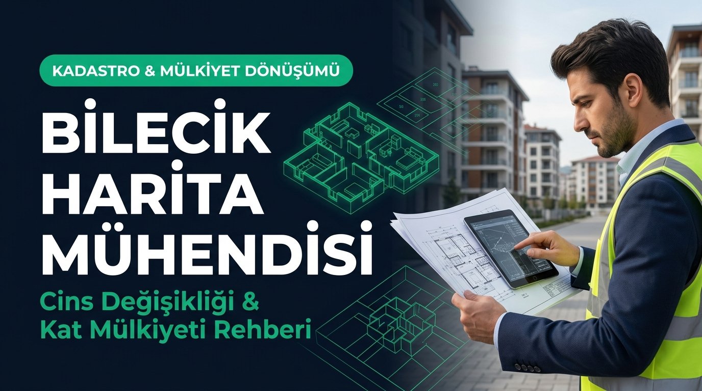 Bilecik Harita Mühendisi ile Cins Değişikliği, İmar Barışı & Kat Mülkiyeti Rehberi