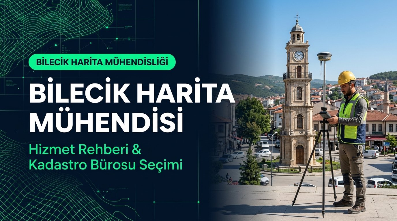 Bilecik Harita Mühendisi İletişim, Ücret Tarifesi & Kadastro Bürosu Seçim Rehberi