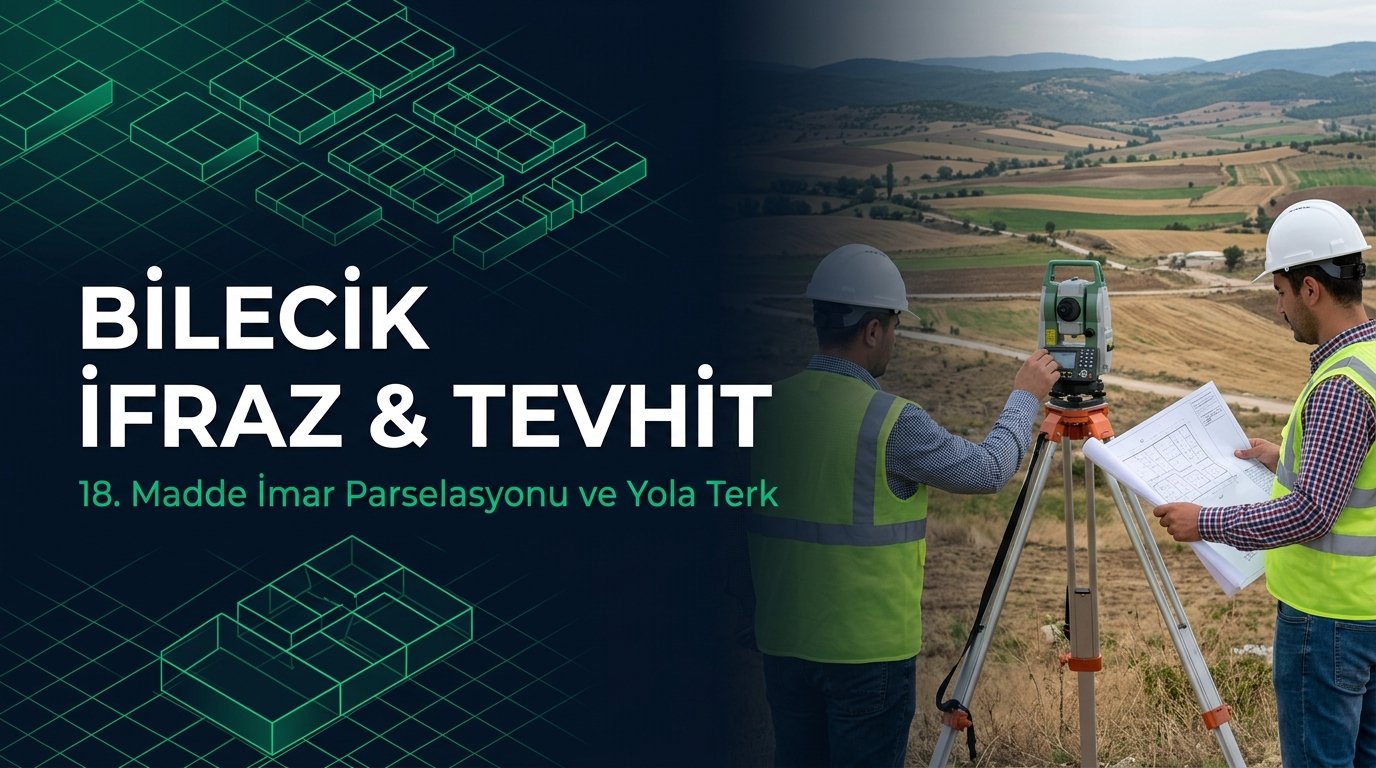 Bilecik İfraz, Tevhit & 18. Madde İmar Rehberi: Bozüyük OSB, Osmaneli, Söğüt