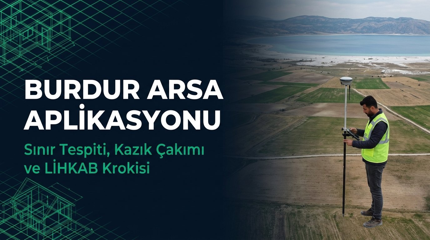 Burdur Arsa Aplikasyonu & Sınır Tespiti Rehberi (2026 Güncel): Bucak, Salda Gölü, Gölhisar LİHKAB