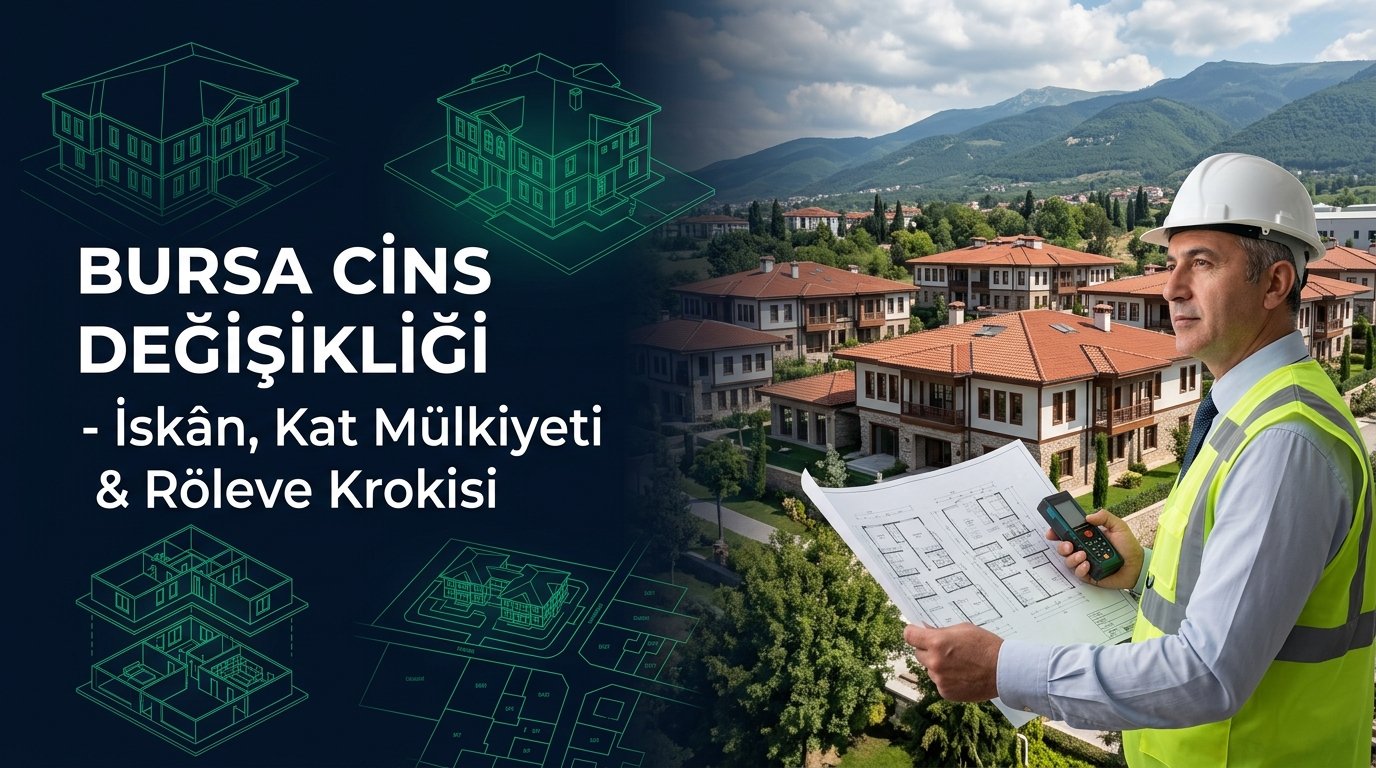 Bursa Cins Değişikliği & Kat Mülkiyeti Rehberi: Otomotiv Fabrikası, Rezidans İskanı