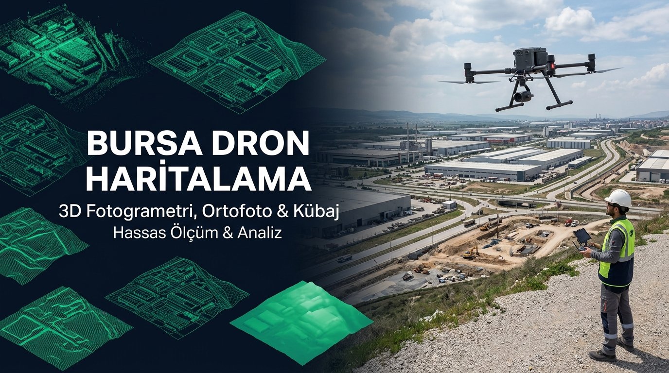 Bursa Dron Fotogrametri & Şantiye 3D Haritalama Rehberi: Uludağ & Sanayi Kübajı