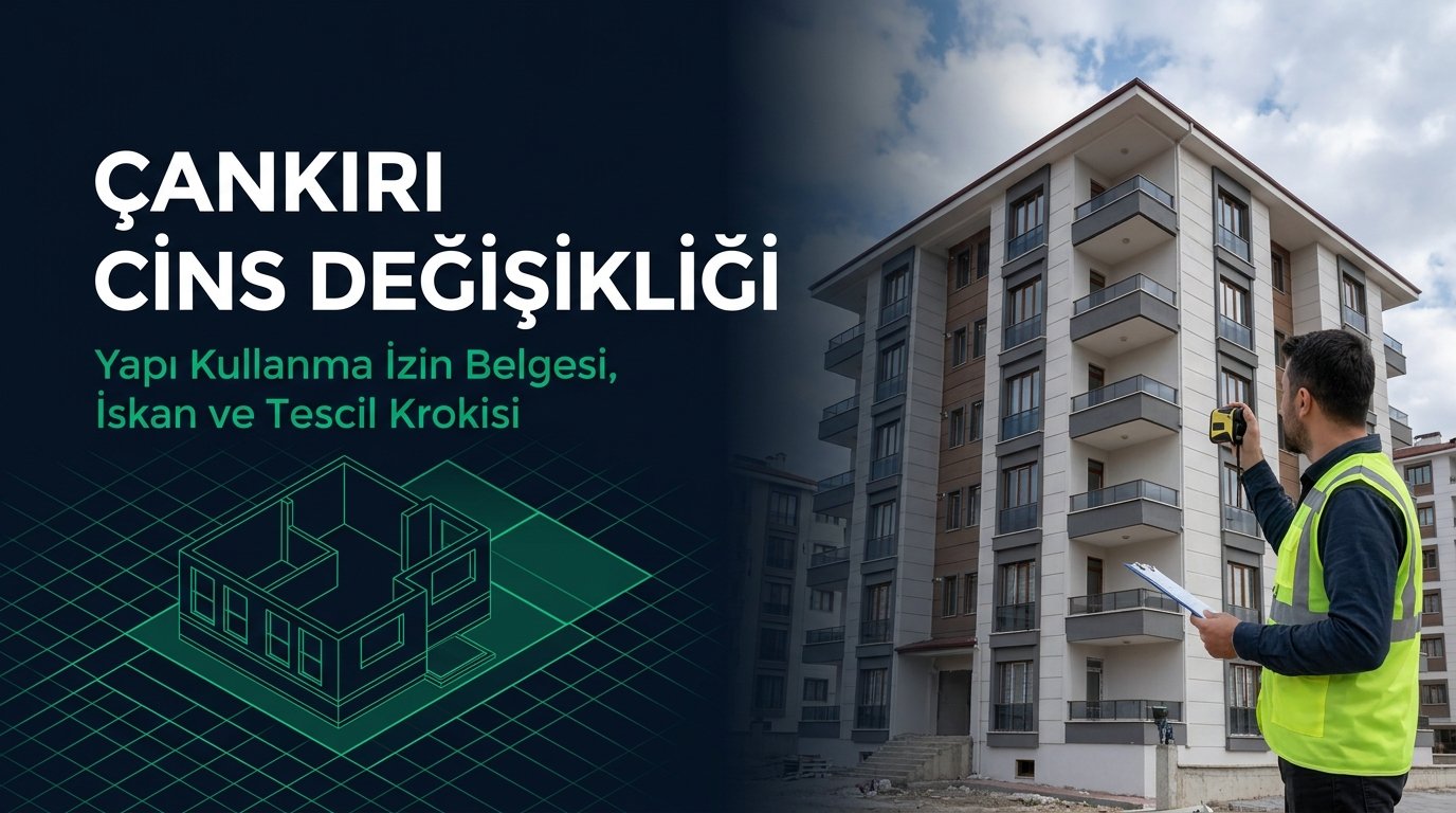 Çankırı Cins Değişikliği & Kat Mülkiyeti Rehberi: Şabanözü OSB Fabrikaları, Ilgaz Tesisleri İskanı