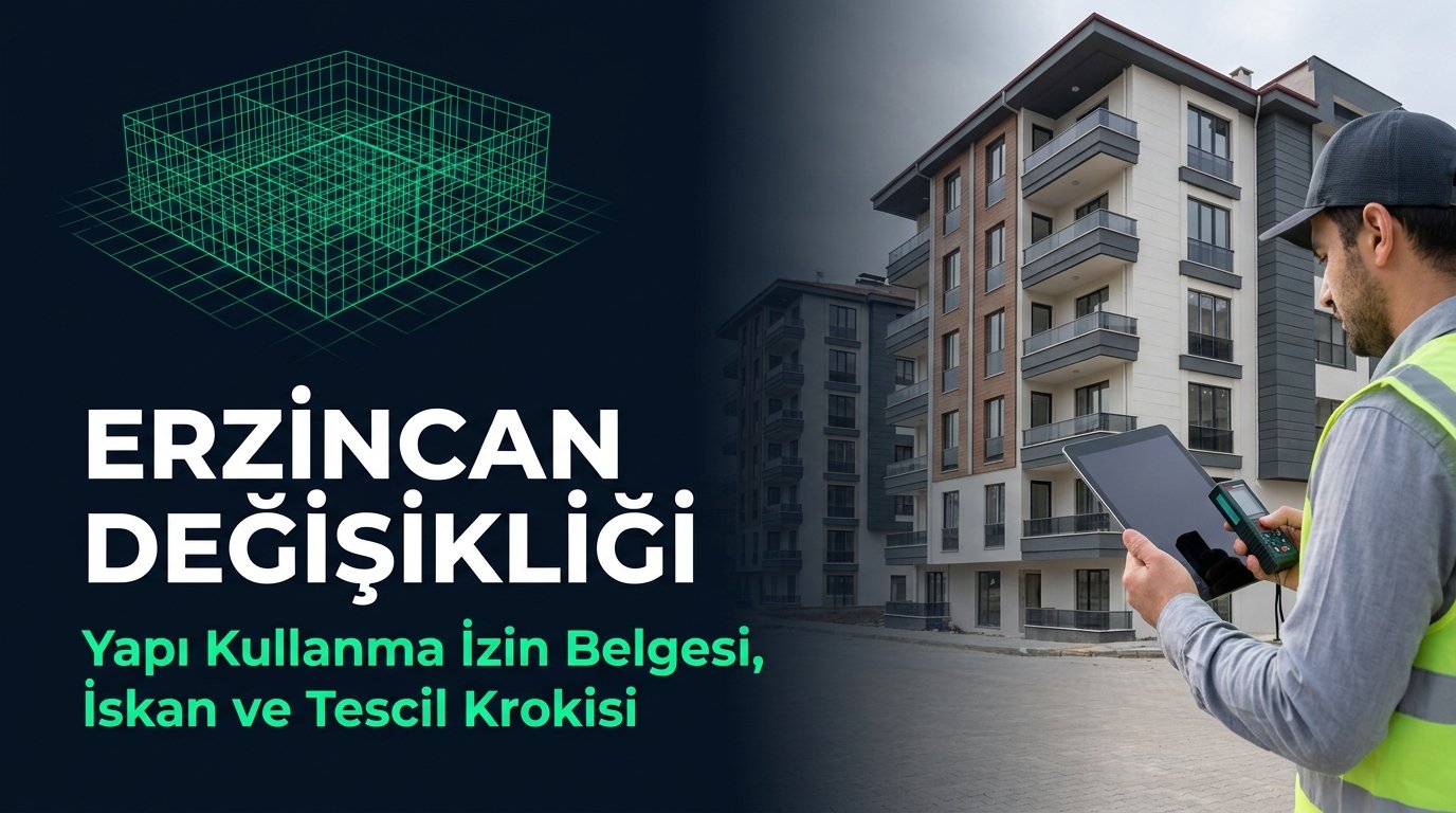 Erzincan Cins Değişikliği & Kat Mülkiyeti Rehberi: Ergan Dağ Tesisleri, OSB Fabrikaları İskanı