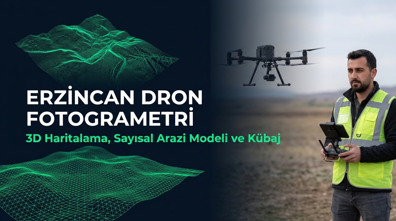 Erzincan Dron Fotogrametri & Şantiye 3D Haritalama Rehberi: Ergan & Kübaj