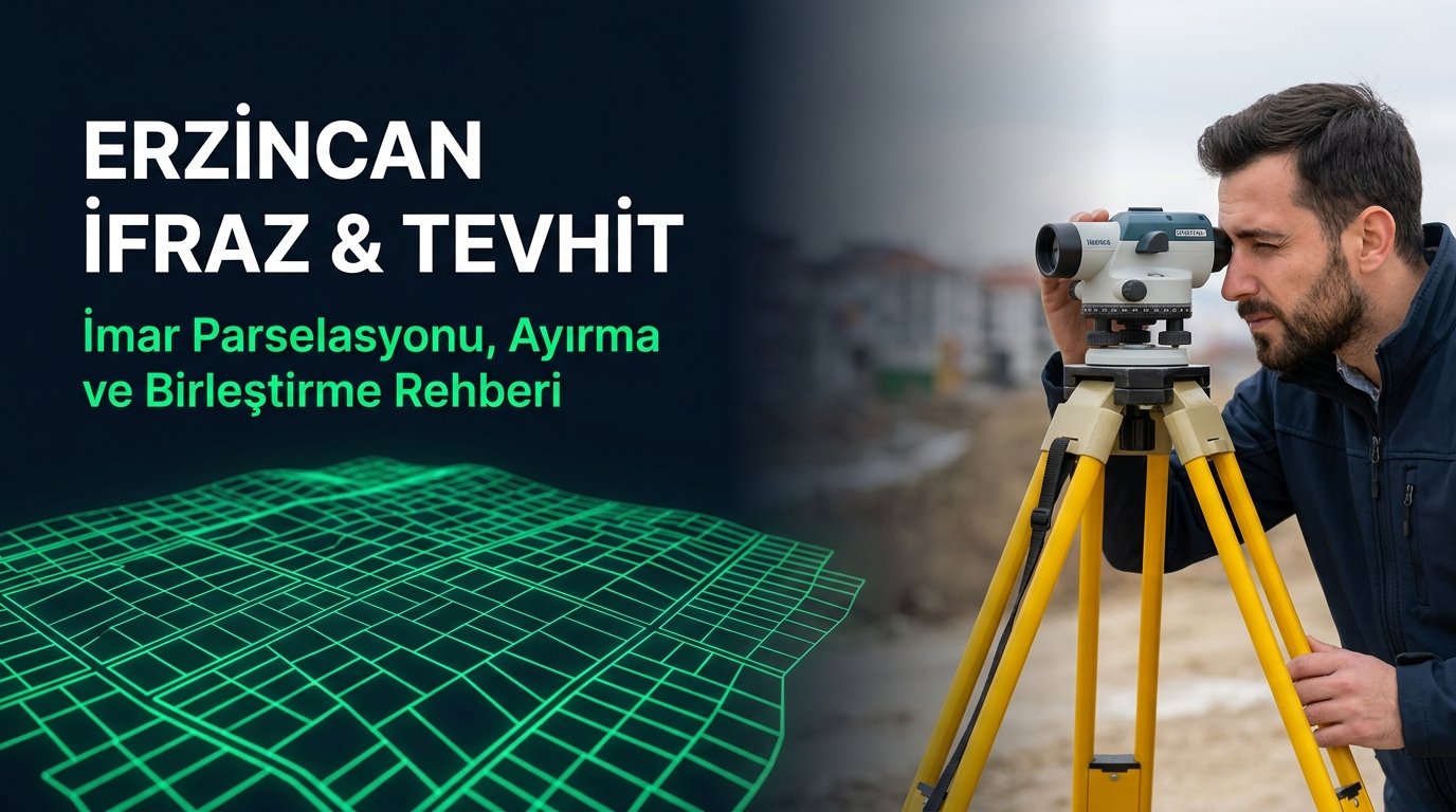 Erzincan İfraz, Tevhit & 18. Madde İmar Rehberi: Erzincan OSB, Üzümlü, Tercan
