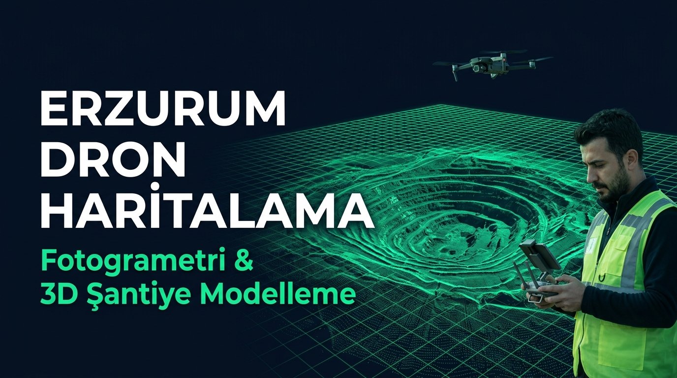 Erzurum Dron Fotogrametri & Şantiye 3D Haritalama Rehberi: Ovit Tüneli & Karasu Kübajı