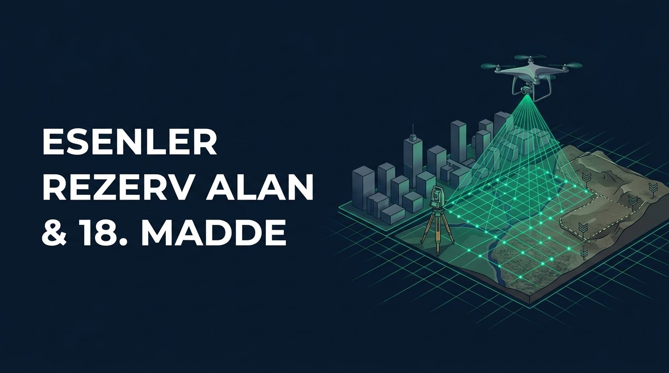 Esenler'de Askeri Alan Dönüşümü, Rezerv Alan Parselasyonu ve Akıllı Şehir Kadastrosu