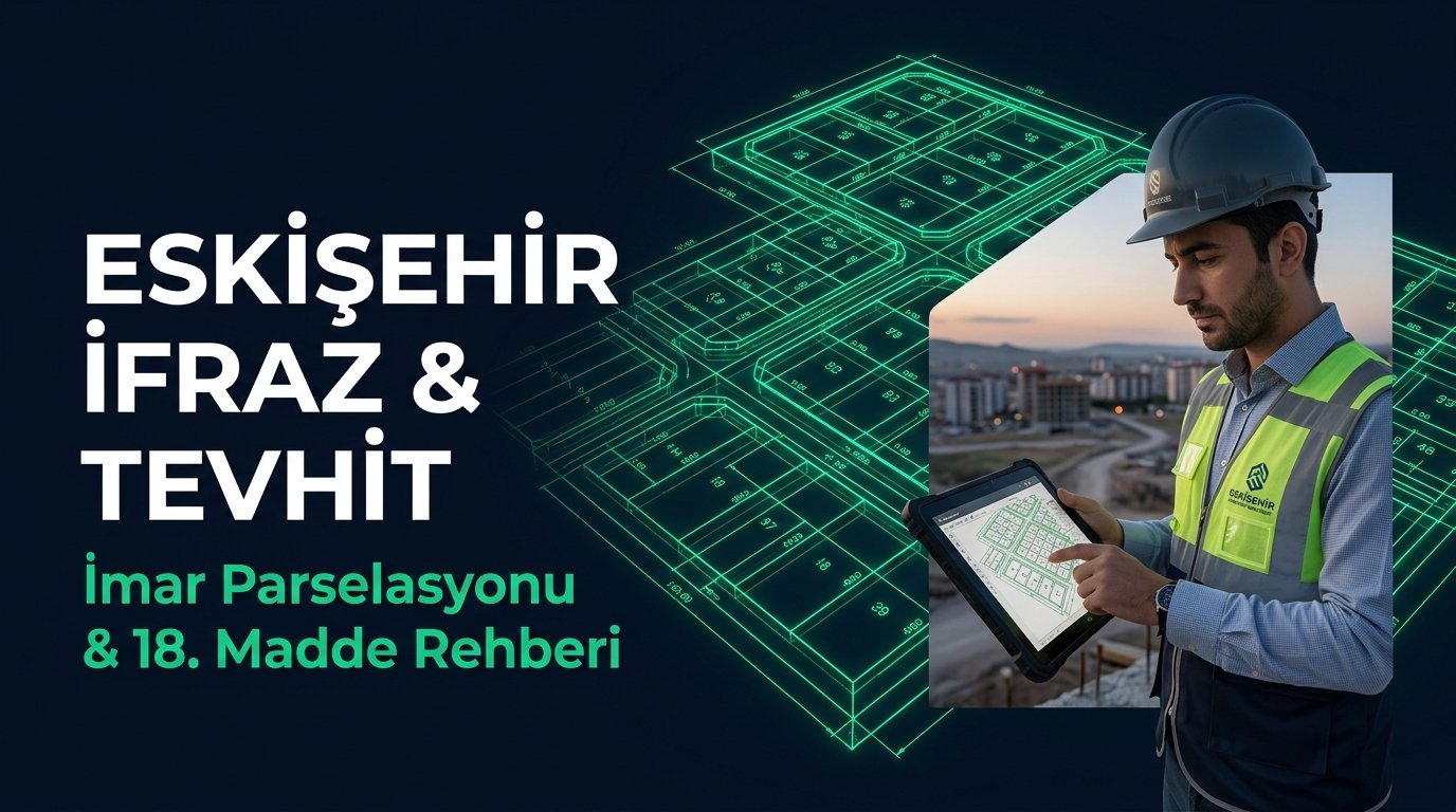 Eskişehir İfraz, Tevhit & 18. Madde İmar Rehberi: Eskişehir OSB, Tepebaşı, Odunpazarı