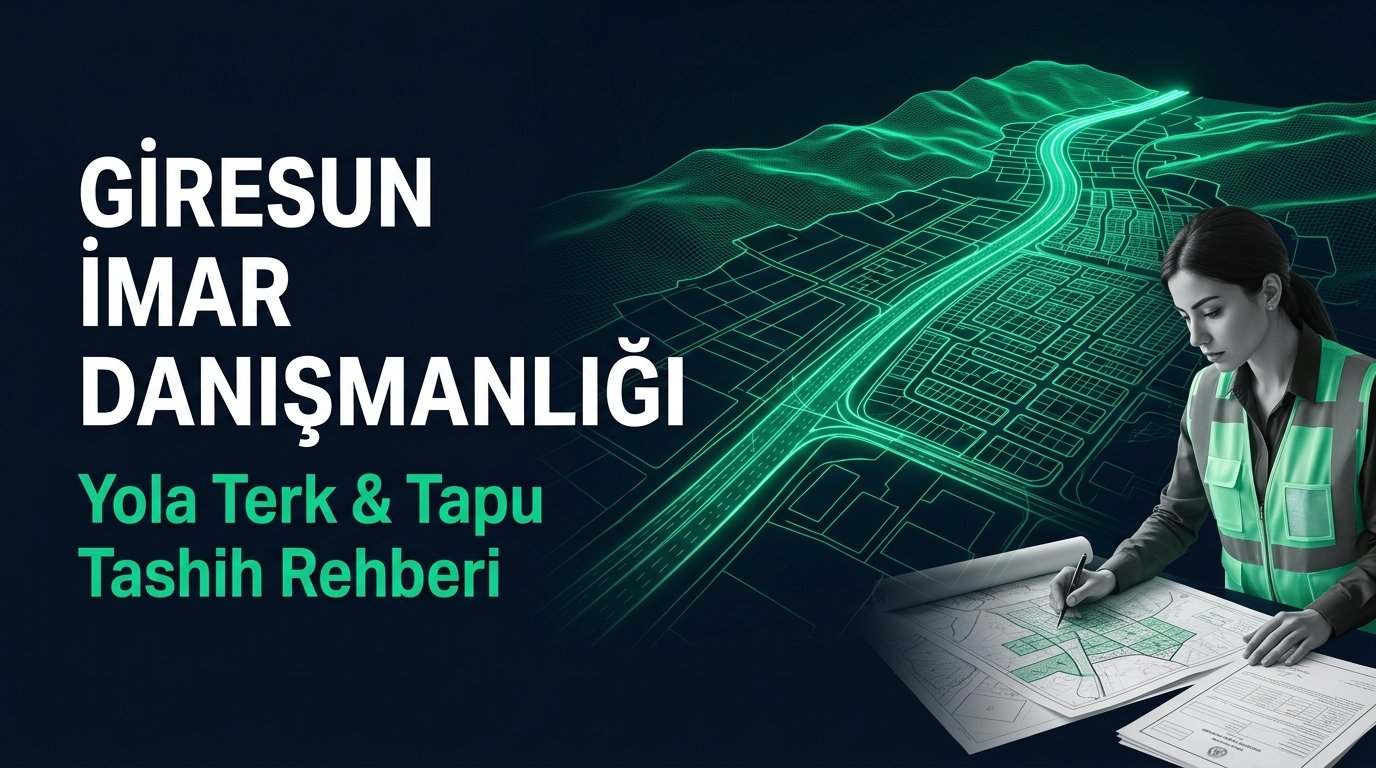 Giresun İmar Danışmanlığı, Yola Terk & Tapu Tashih Rehberi: 15-16. Madde & 41. Madde