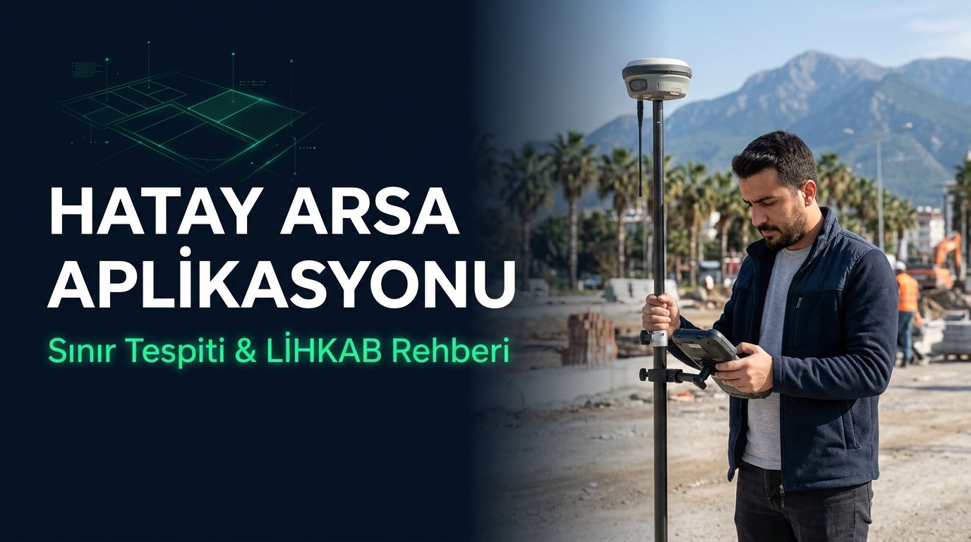 Hatay Arsa Aplikasyonu & Sınır Tespiti Rehberi (2026 Güncel): Antakya, Defne, İskenderun LİHKAB