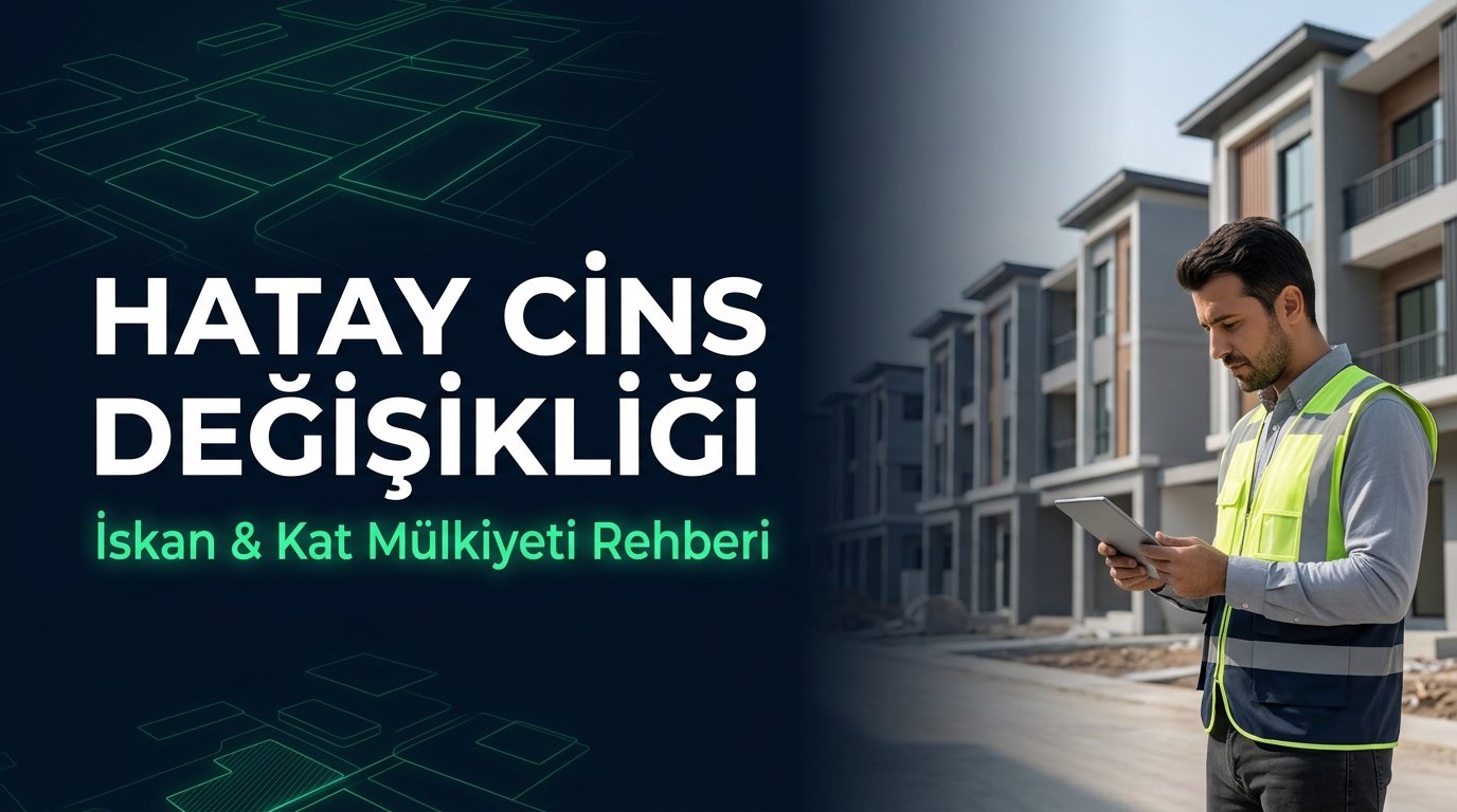 Hatay Cins Değişikliği & Kat Mülkiyetine Geçiş Rehberi: Yeniden Yapım, İskan & LİHKAB