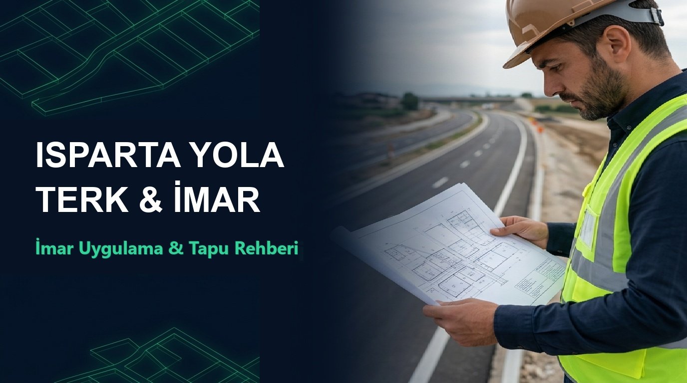 Isparta İmar Danışmanlığı, Yola Terk & Tapu Tashih Rehberi: 15-16. Madde & 41. Madde