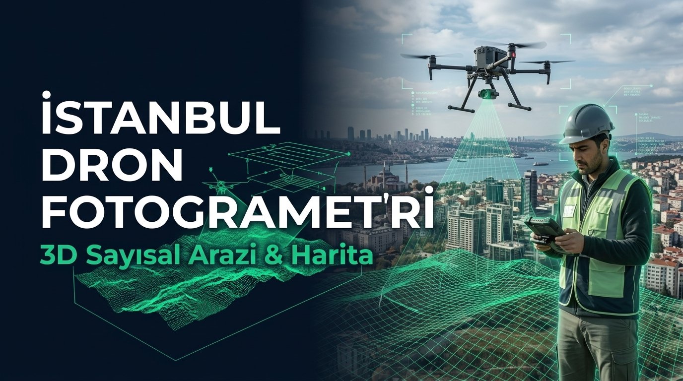 İstanbul Dron Fotogrametri & Şantiye 3D Haritalama Rehberi: Mega Projeler & Kübaj