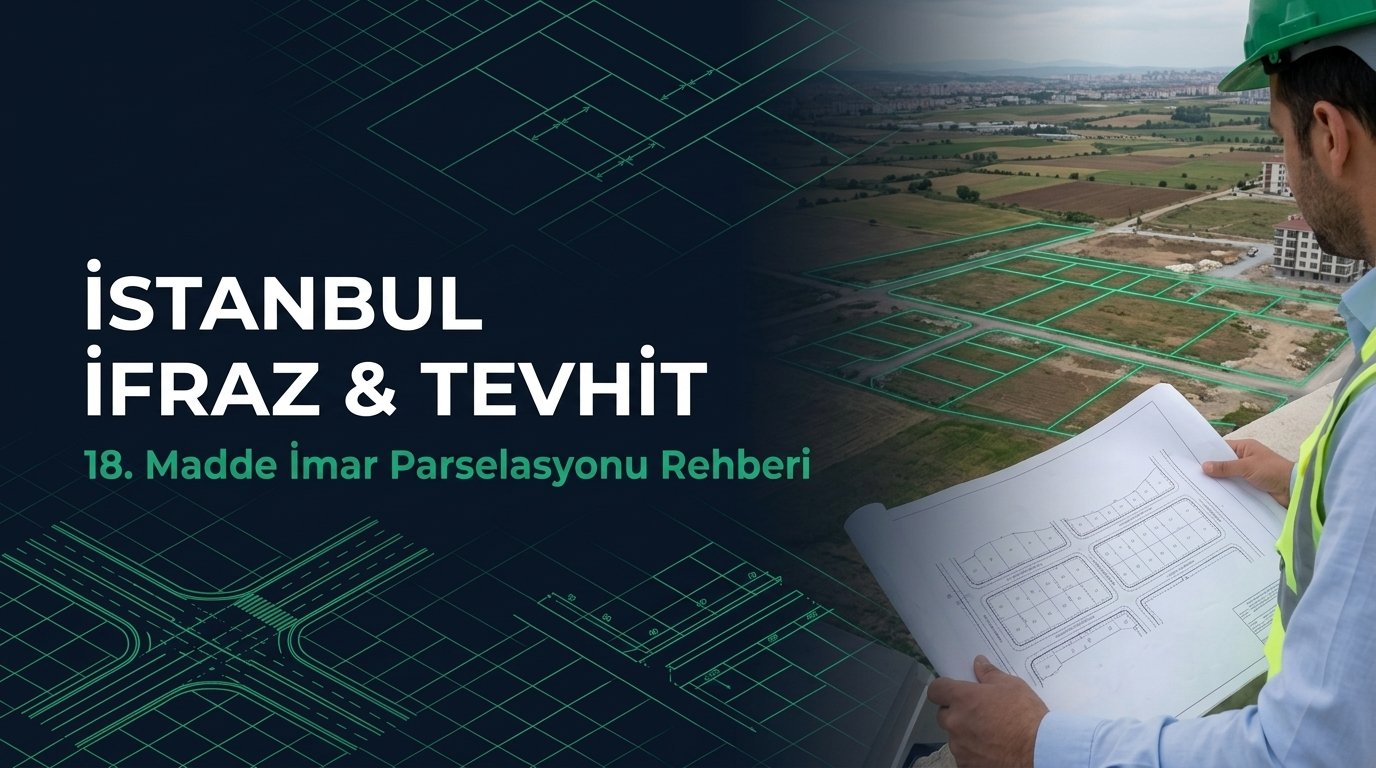 İstanbul İfraz, Tevhit & 18. Madde İmar Parselasyonu Rehberi: Arnavutköy, Başakşehir & DOP