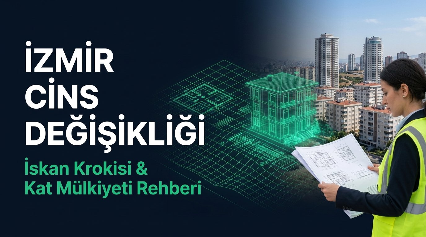 İzmir Cins Değişikliği & Kat Mülkiyetine Geçiş Rehberi: Kentsel Dönüşüm, Villa & İskan