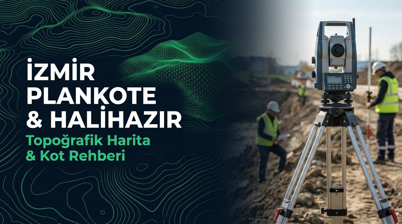 İzmir Plankote & Hâlihazır Harita Çizimi Rehberi: Körfez Yamaçları & Zemin Sıvılaşması 3D Modeli