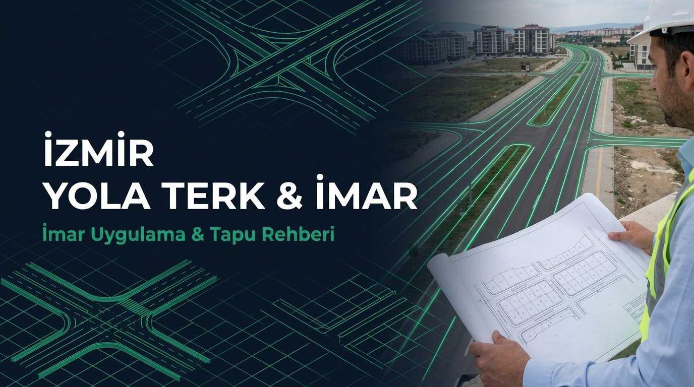 İzmir İmar Danışmanlığı, Yola Terk & Tapu Tashih Rehberi: 15-16. Madde & 41. Madde