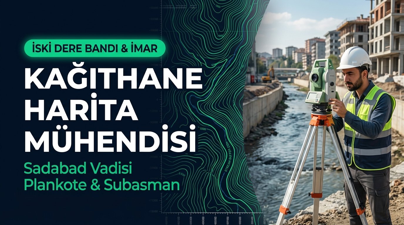Kağıthane Sadabad Vadisi ve Hamidiye Kentsel Dönüşümünde İSKİ Dere Taşkın Koruma Bandı, Plankote ve Subasman Kotu