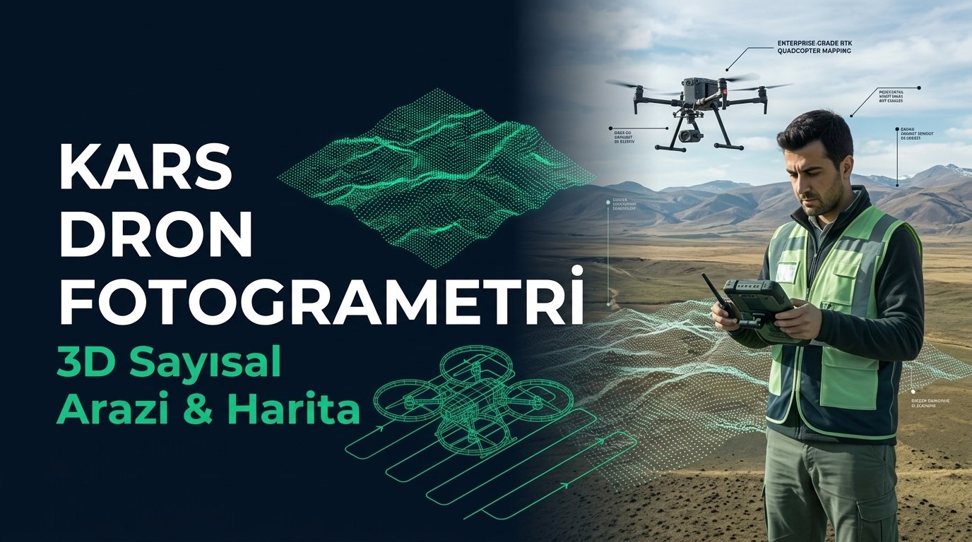 Kars Dron Fotogrametri & Şantiye 3D Haritalama Rehberi: Lojistik Merkez & Kübaj