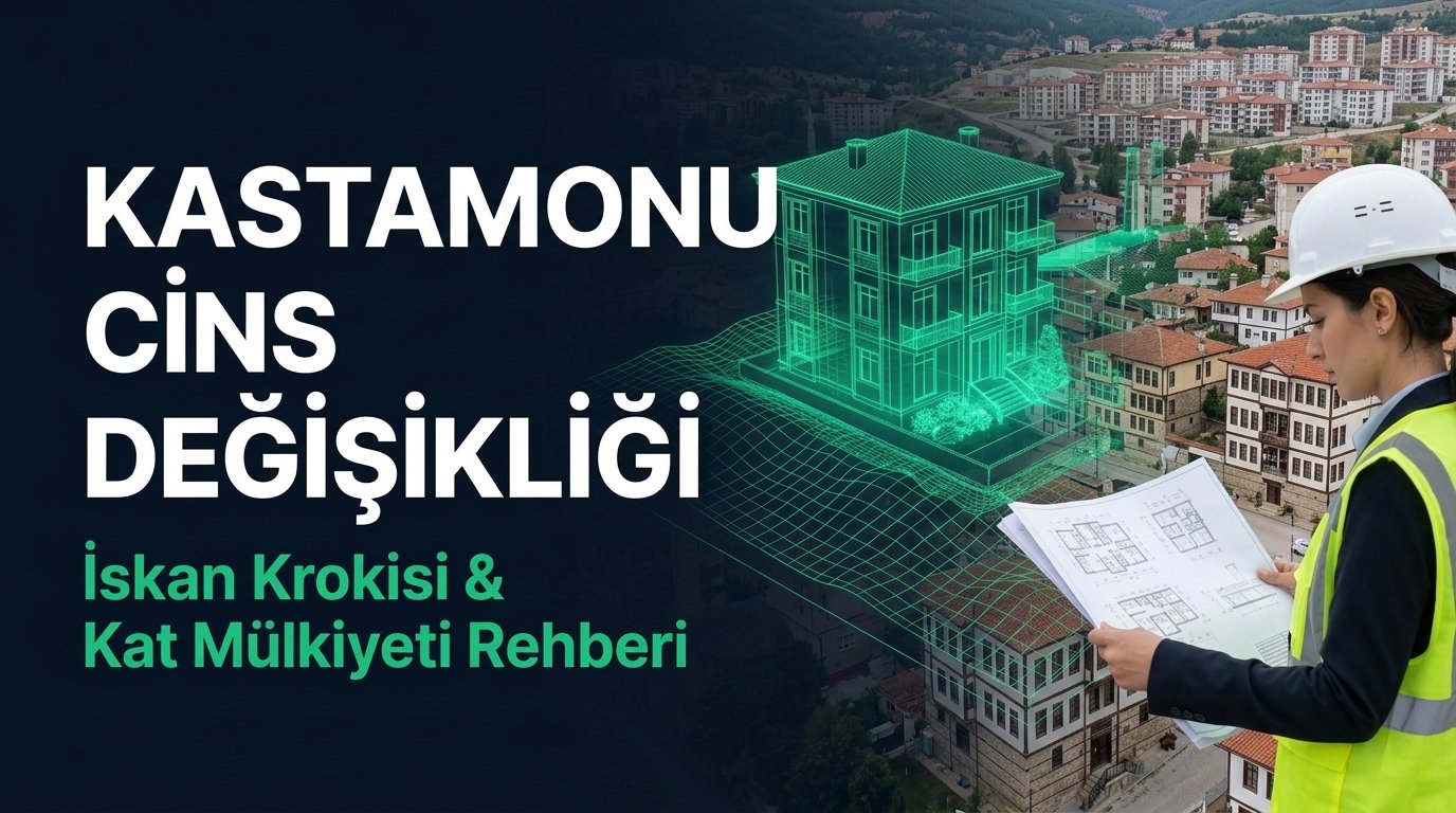 Kastamonu Cins Değişikliği & Kat Mülkiyetine Geçiş Rehberi: Tarihi Konaklar & Tarım Tesisleri