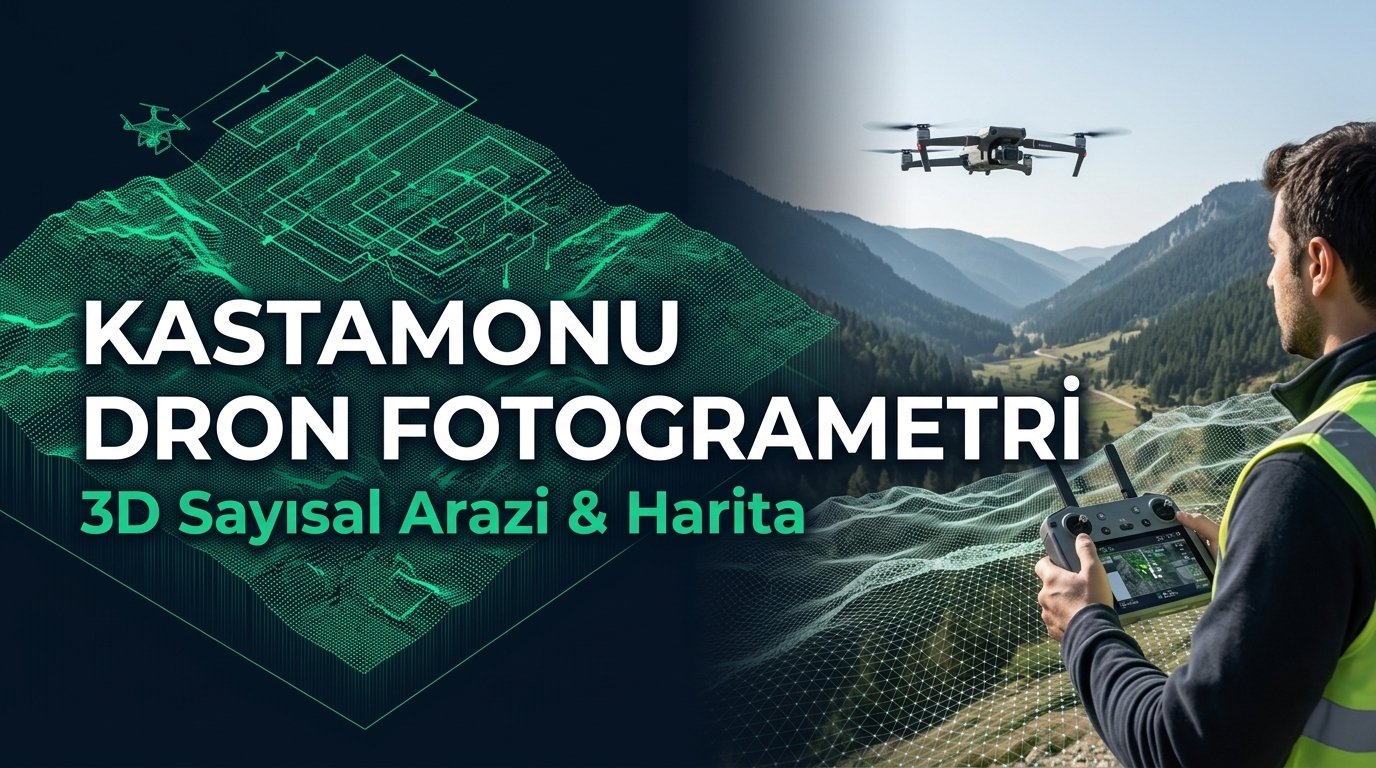 Kastamonu Dron Fotogrametri & Şantiye 3D Haritalama Rehberi: Küre Bakır & Kübaj