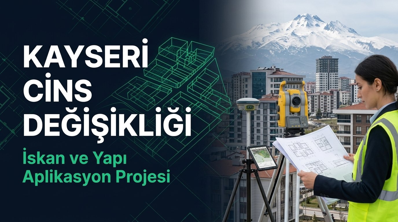 Kayseri Cins Değişikliği & Kat Mülkiyetine Geçiş Kapsamlı Rehberi