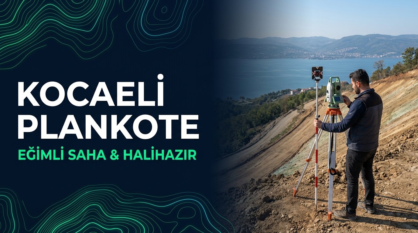 Kocaeli Plankote & Halihazır Harita Çizimi Kapsamlı Rehberi (2026 Güncel)