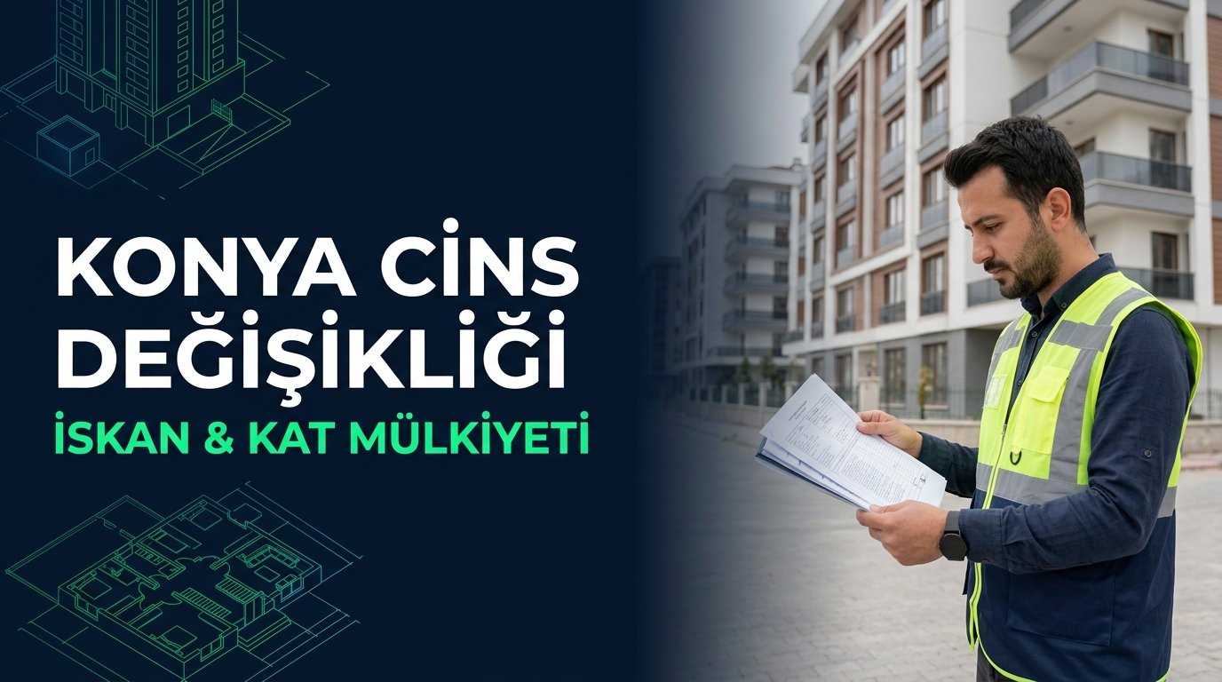 Konya Cins Değişikliği & Kat Mülkiyetine Geçiş Kapsamlı Rehberi (2026 Güncel)