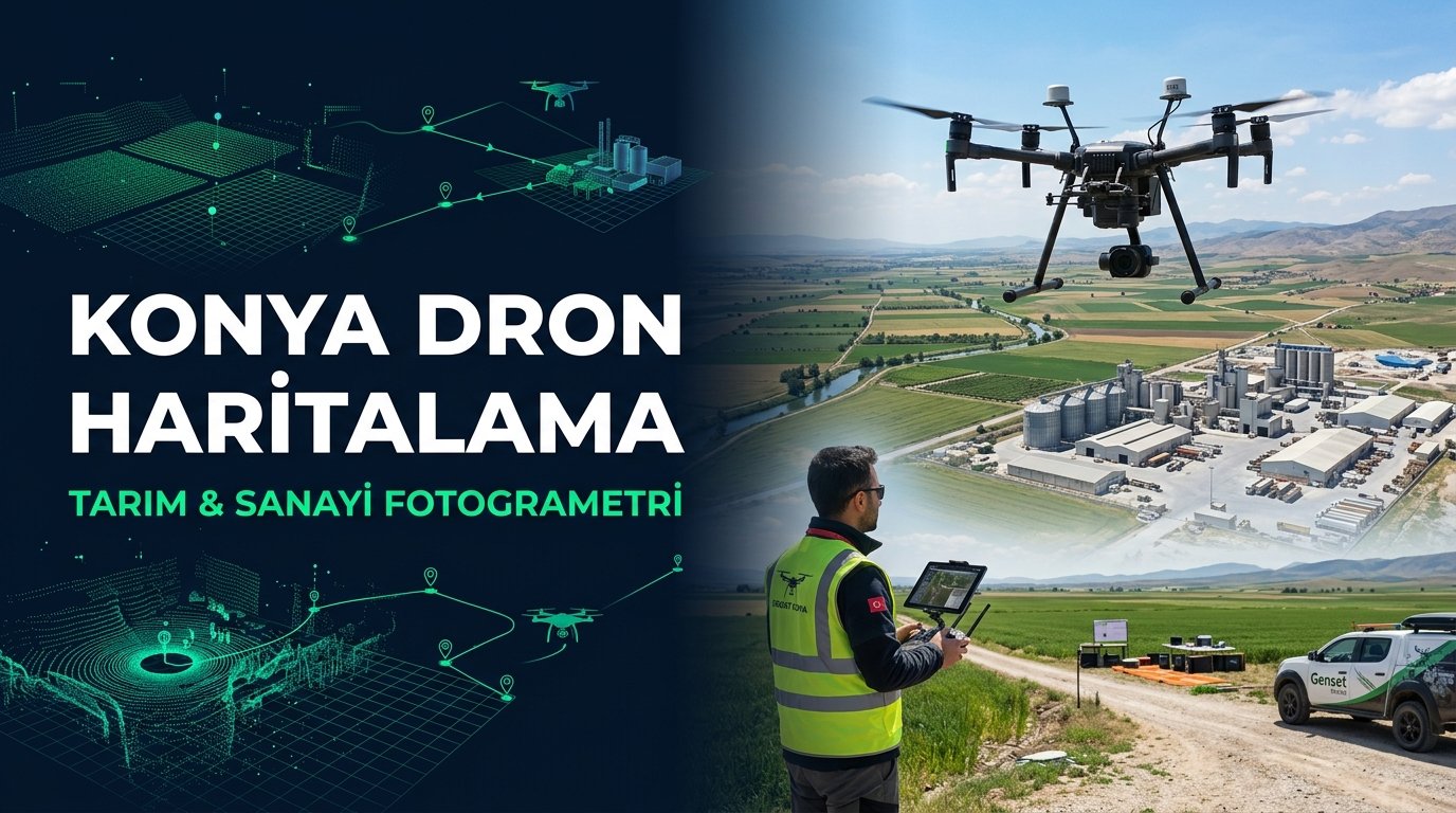 Konya İHA/Dron Fotogrametri & 3D Haritalama Kapsamlı Rehberi (2026 Güncel)