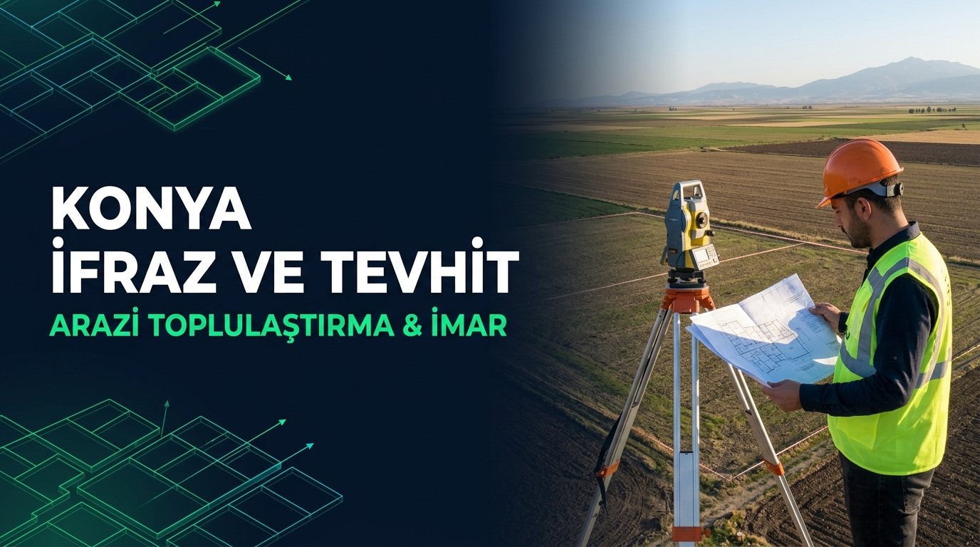 Konya İfraz, Tevhit & 18. Madde İmar Parselasyonu Kapsamlı Rehberi (2026 Güncel)