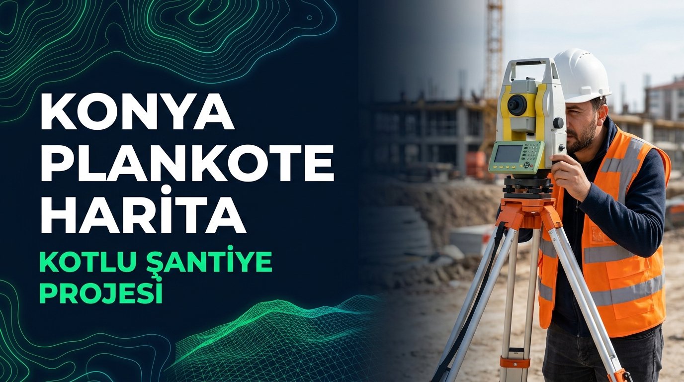 Konya Plankote & Halihazır Harita Çizimi Kapsamlı Rehberi (2026 Güncel)