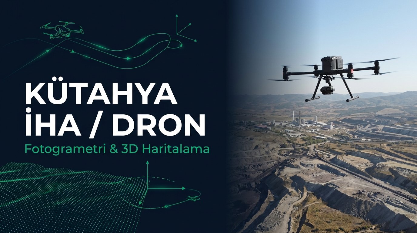 Kütahya İHA/Dron Fotogrametri & 3D Haritalama Kapsamlı Rehberi (2026 Güncel)
