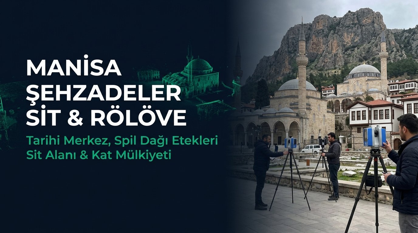 Manisa Şehzadeler Harita Kadastro Rehberi: Tarihi Merkez, Spil Dağı Sit Röleve ve Tapu