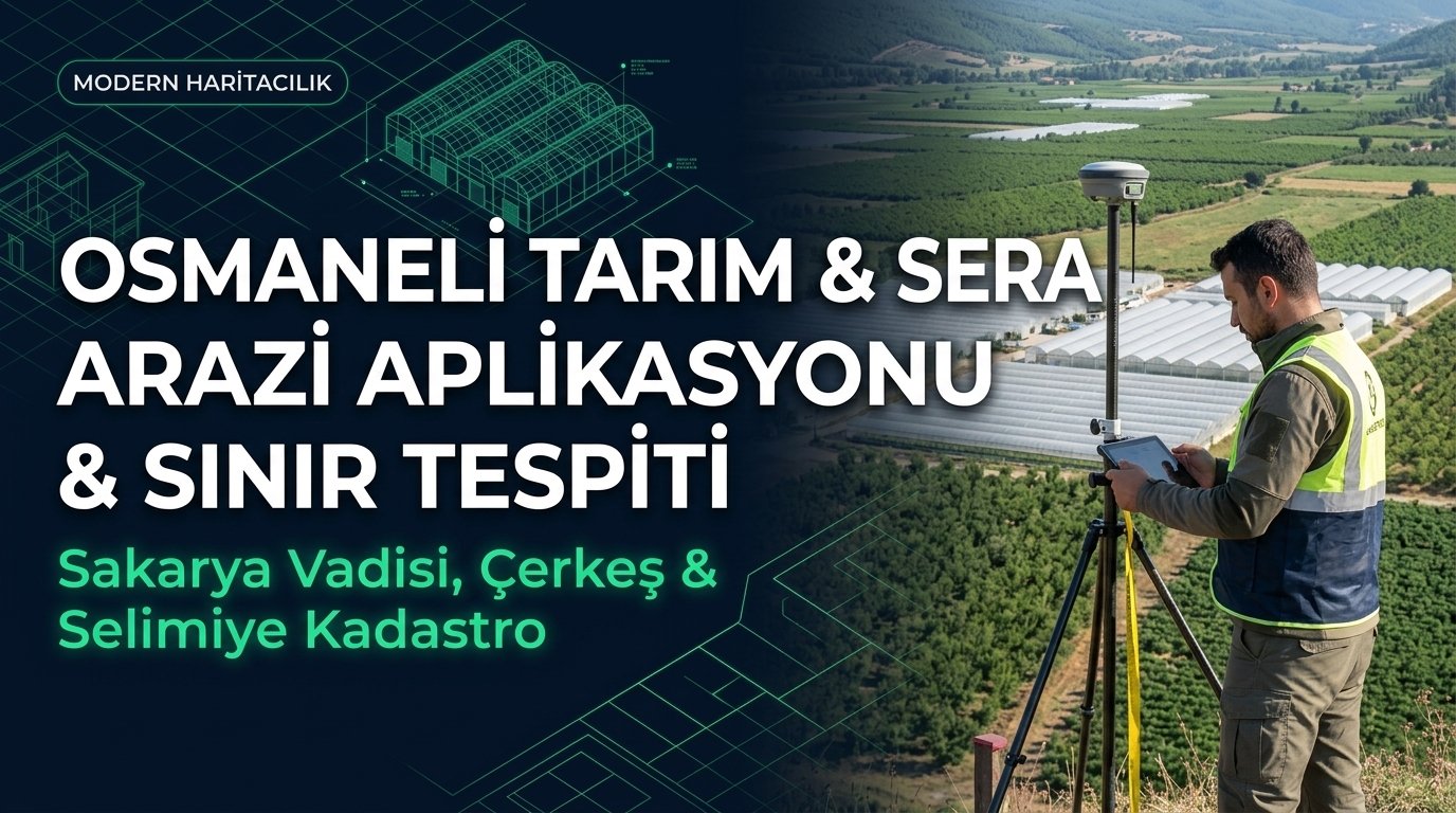 Osmaneli & Sakarya Vadisi Tarım, Sera ve Bahçe Aplikasyonu: Sınır Kazık Çakımı & Tel Çit Rehberi