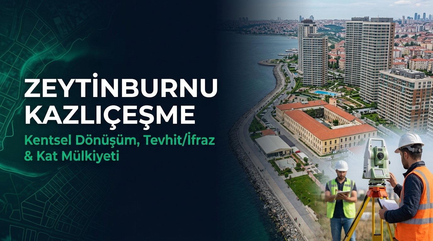 Zeytinburnu Kazlıçeşme & Demirciler Kentsel Dönüşüm: Sanayi Dönüşümü, Tevhit & Kat Mülkiyeti