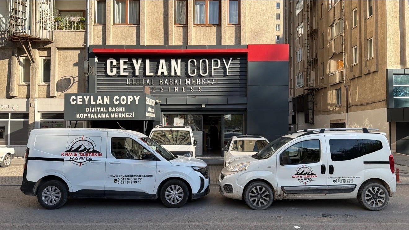 KRM & Taştekin Harita Kayseri Saha Operasyon Araçları ve Hizmet Filosu