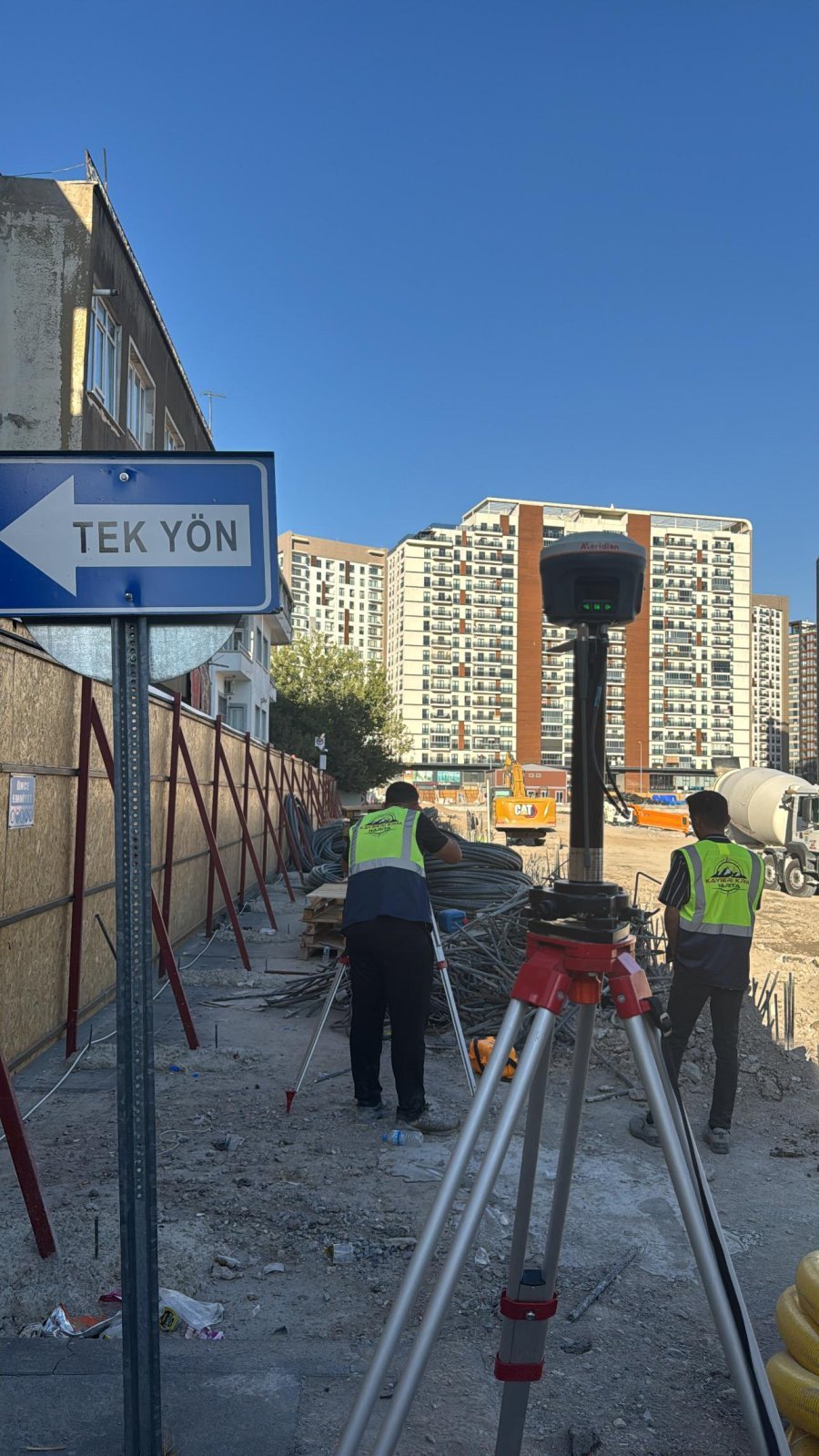 KRM & Taştekin Harita Kayseri Şehir İçi Altyapı ve Parsel Sınır Tespiti GNSS Ölçümü